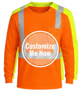 Class 2 Mesh Long Sleeve Tee - ALL BRANDING