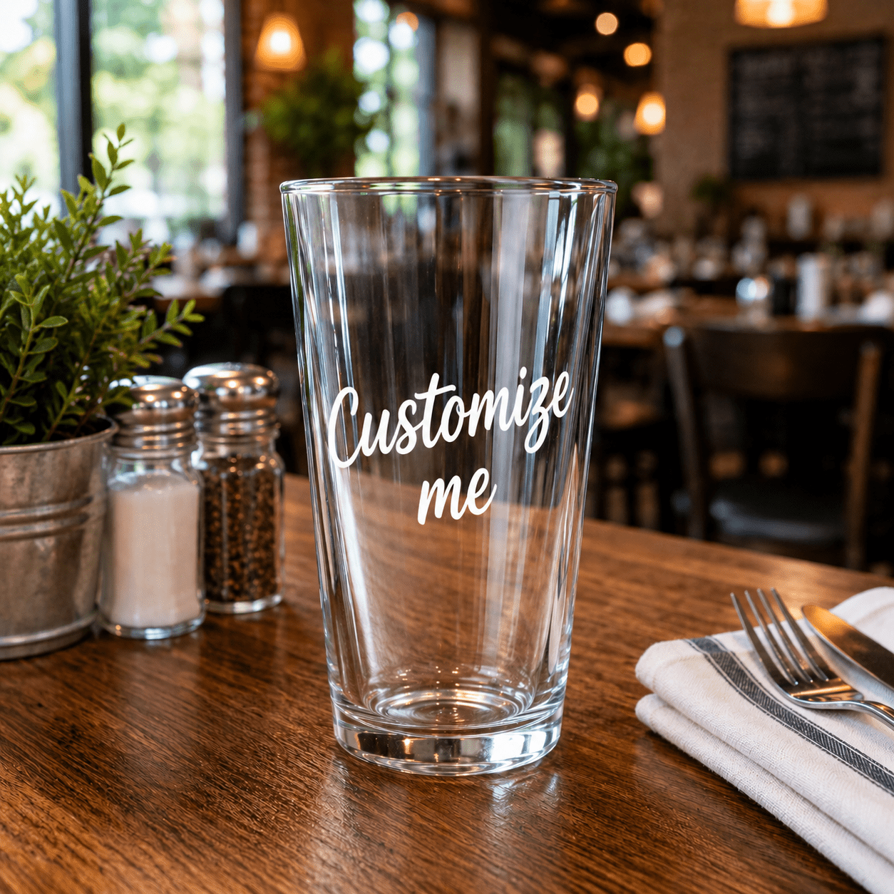 Customizable cup/glasses - ALL BRANDING