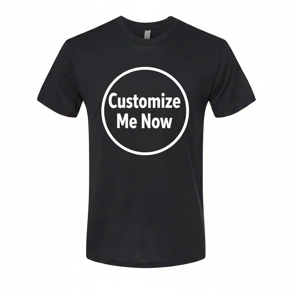 customizable Tri-Blend Shirt - ALL BRANDING