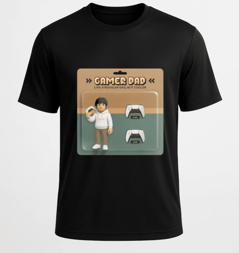 Gamer Dad shirt - ALL BRANDING