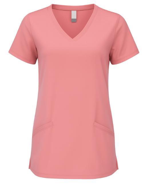 Women's Invincible V - Neck Scrub Top - ALL BRANDING
